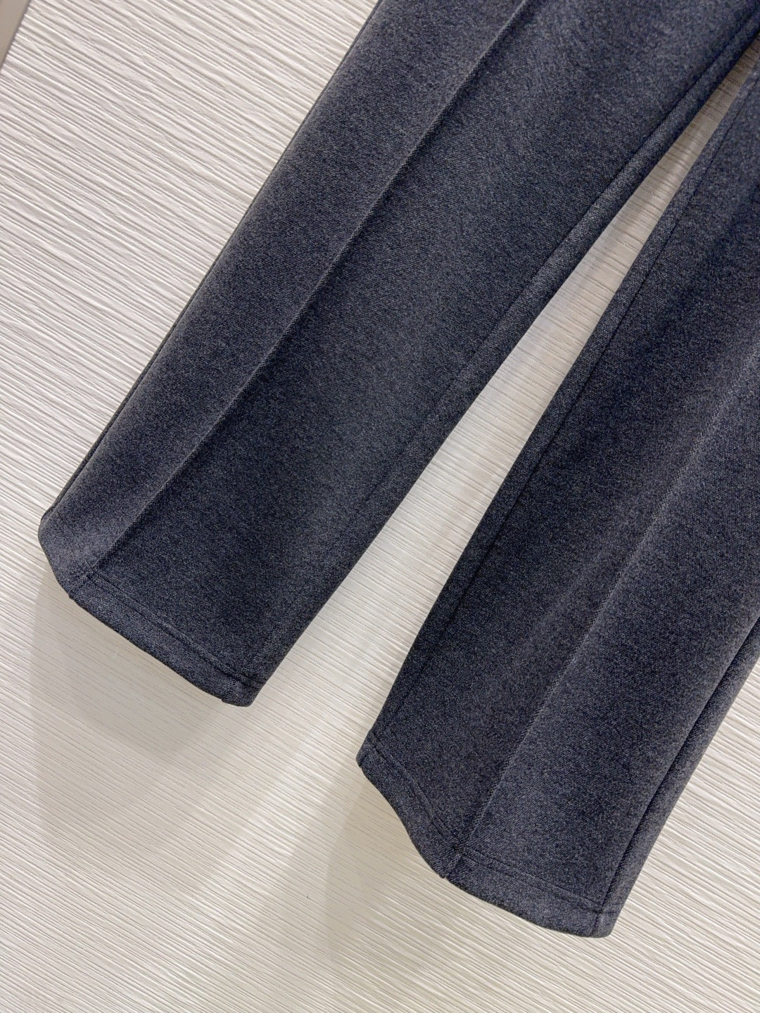 Cha 25fw drawstring wide-leg casual pants