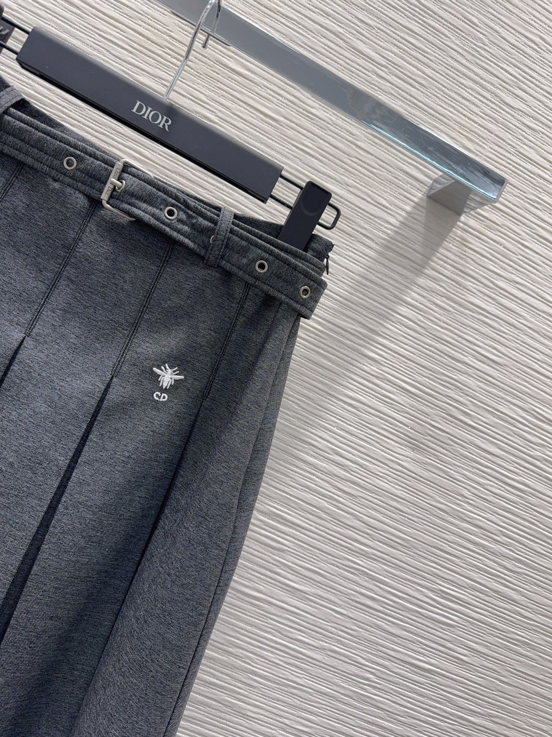 Cd 25fw new pleated long skirt