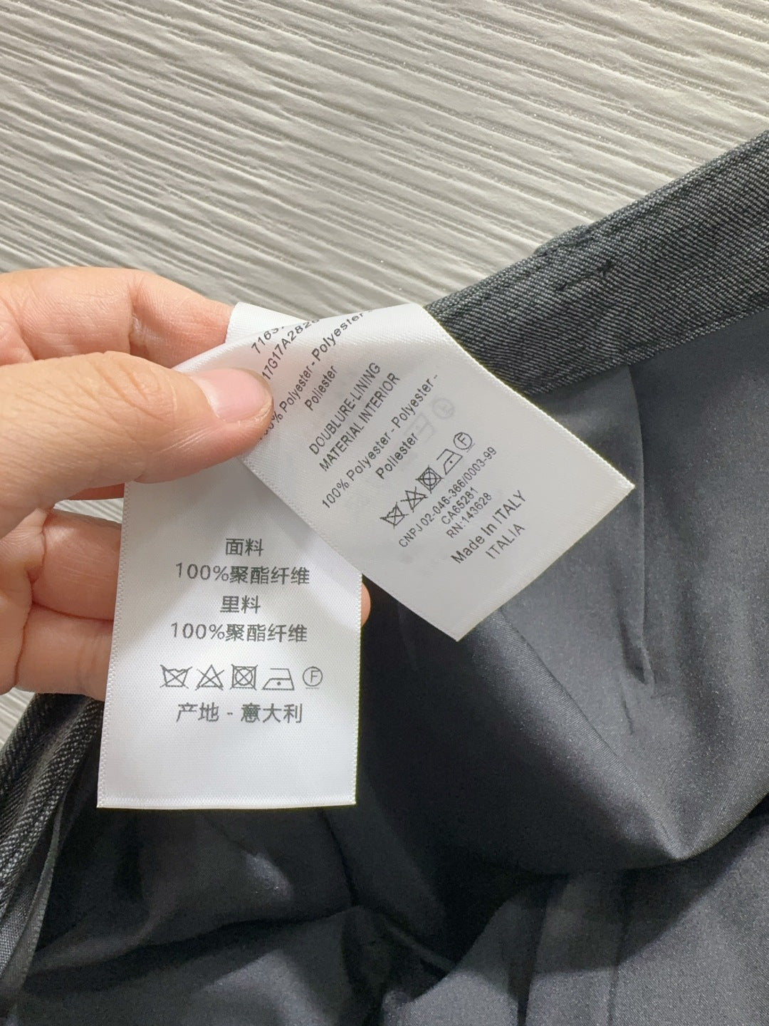 Cd 25fw new pleated long skirt