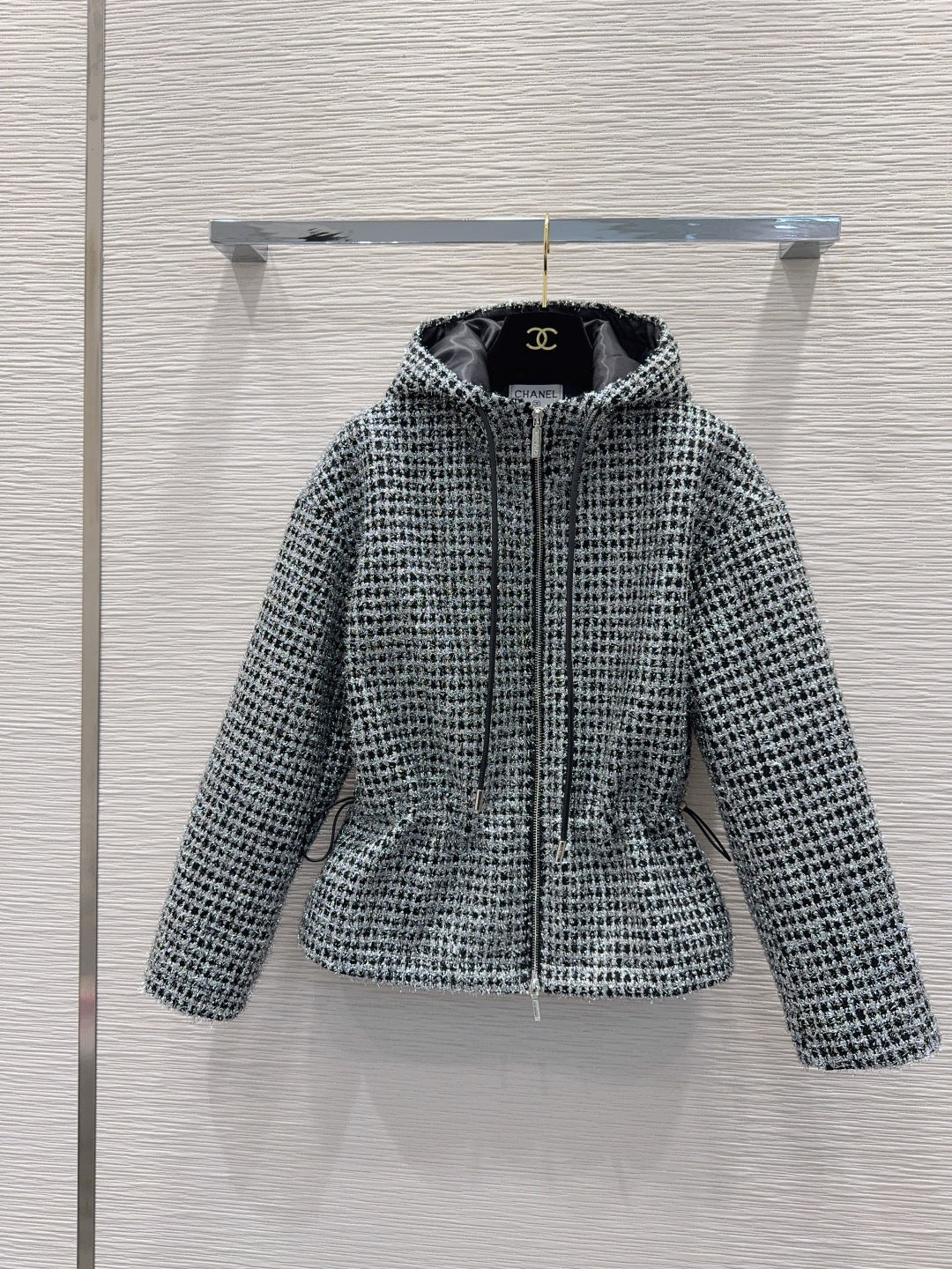 Cha 25fw new coarse-woven brushed coat