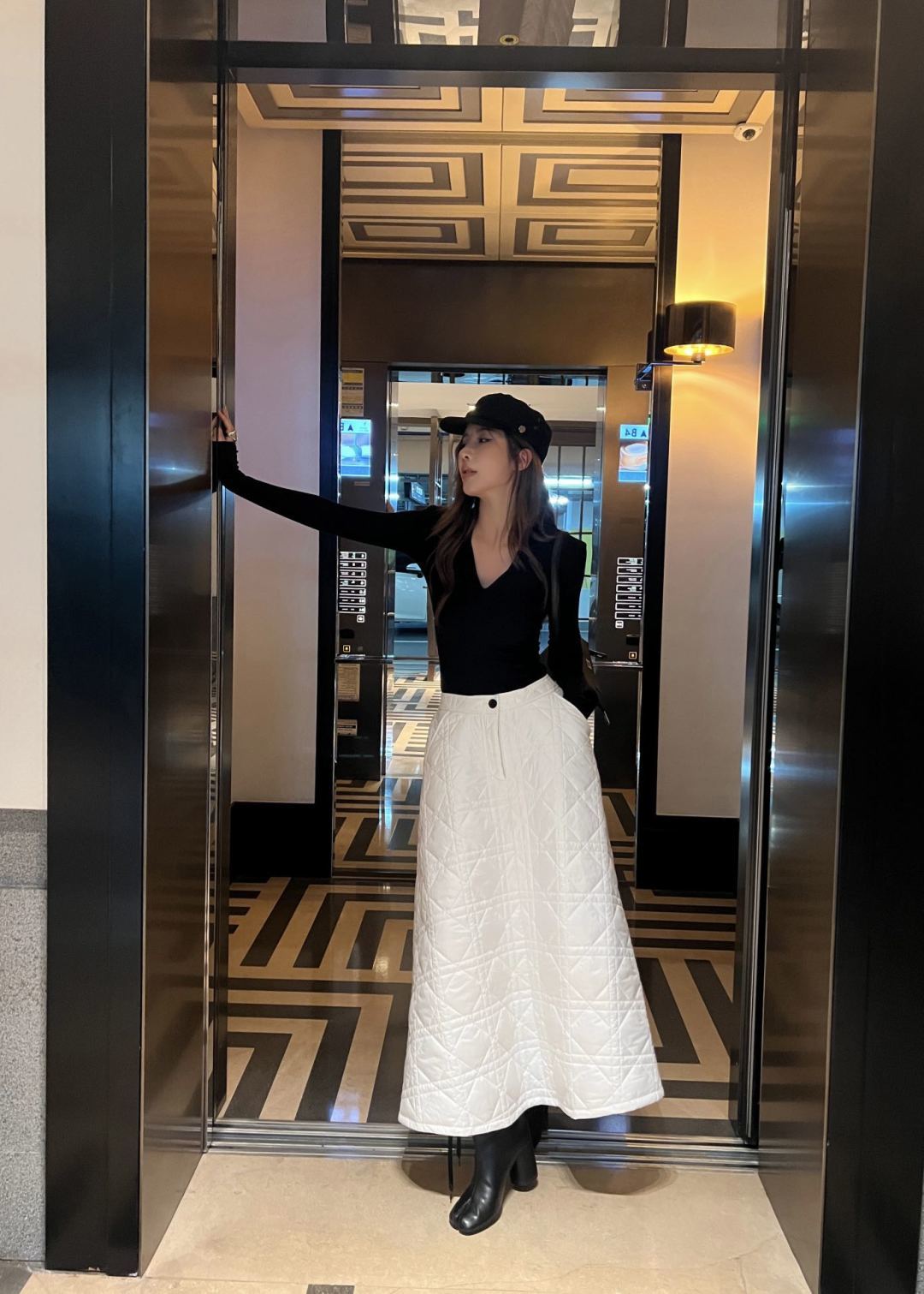 Cd 25fw new quilted jacket