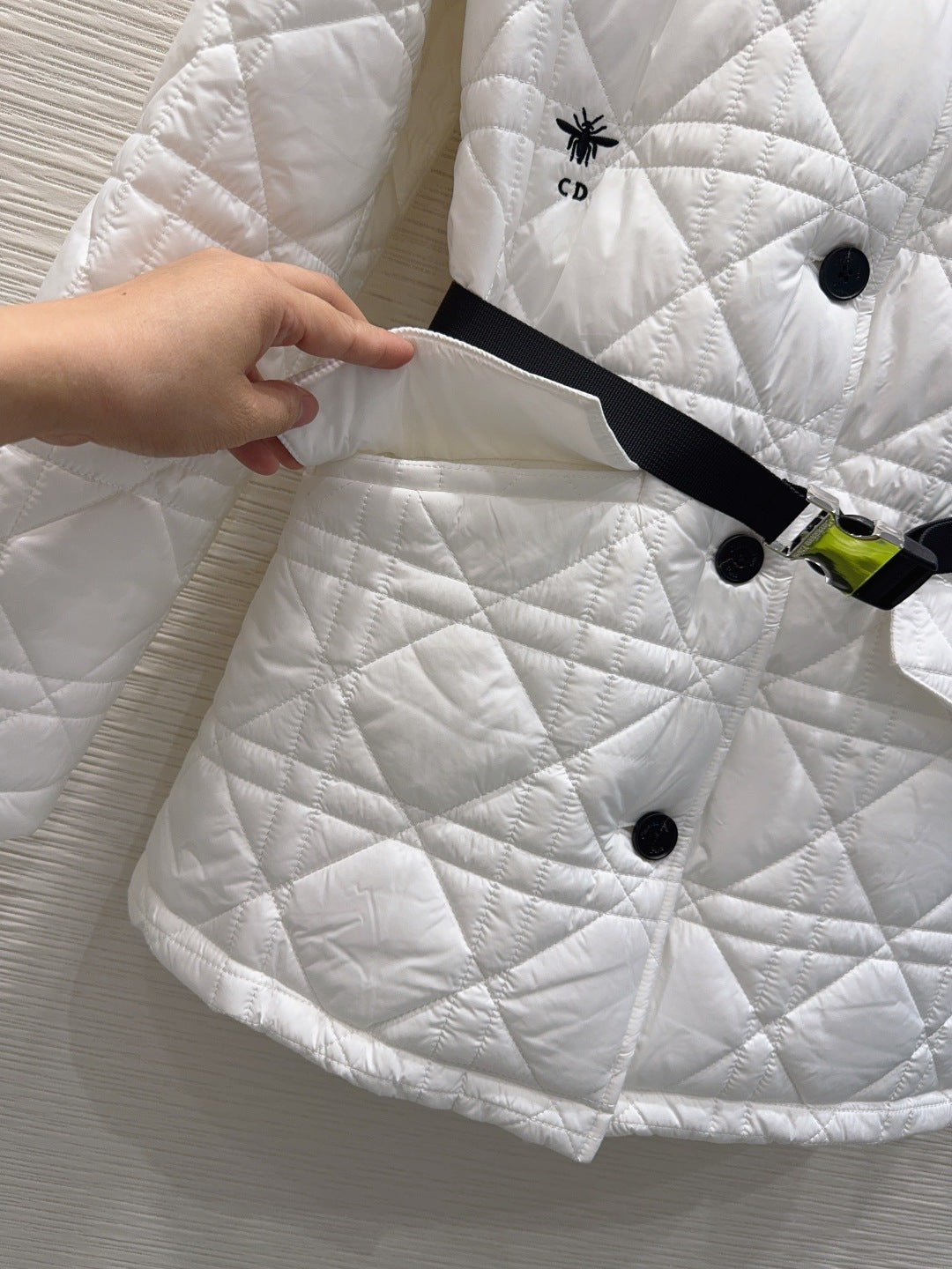 Cd 25fw new quilted jacket