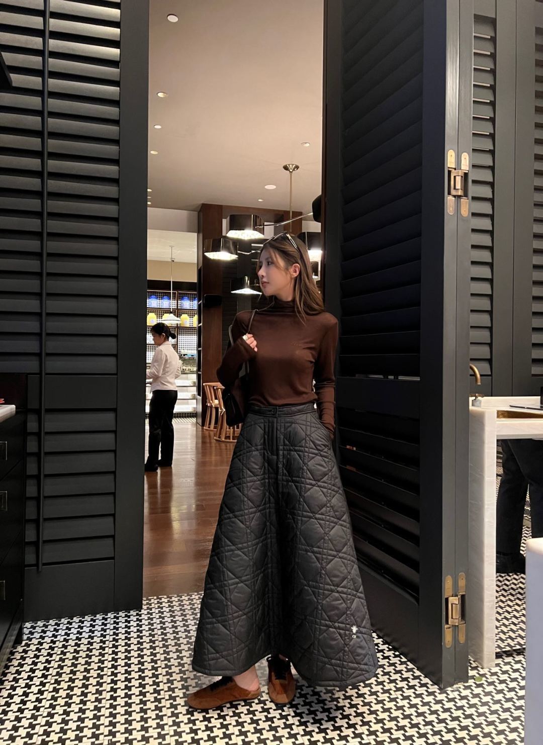 Cd 25fw new quilted jacket