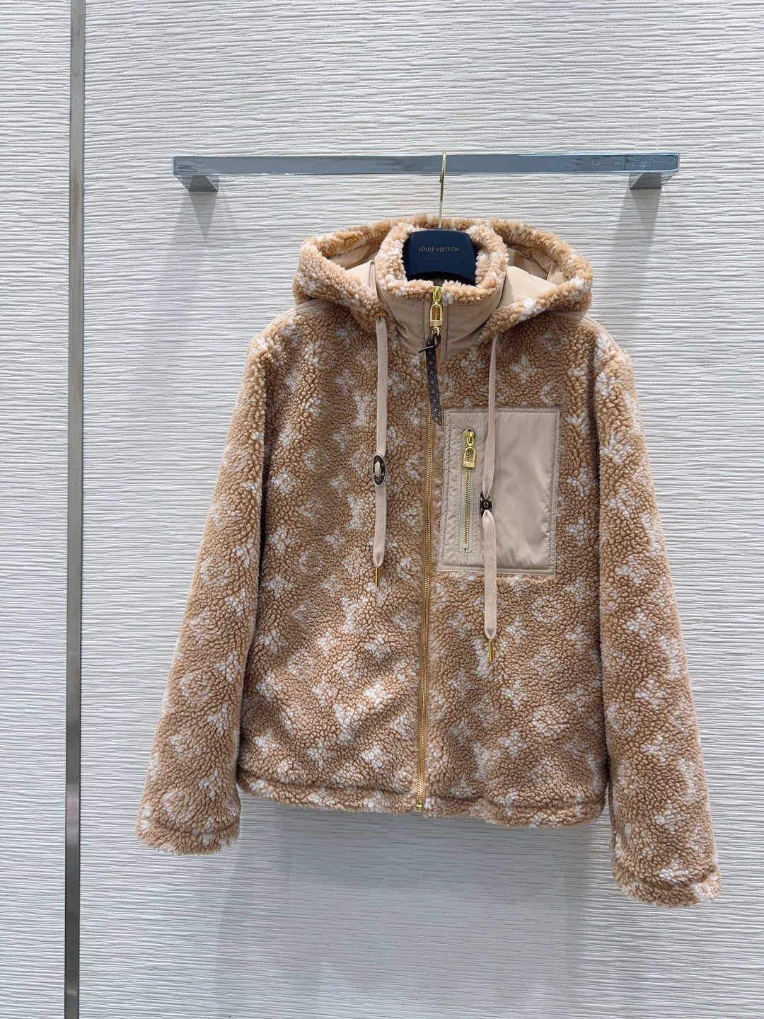 Lou 25fw new hooded teddy bear lamb outfit