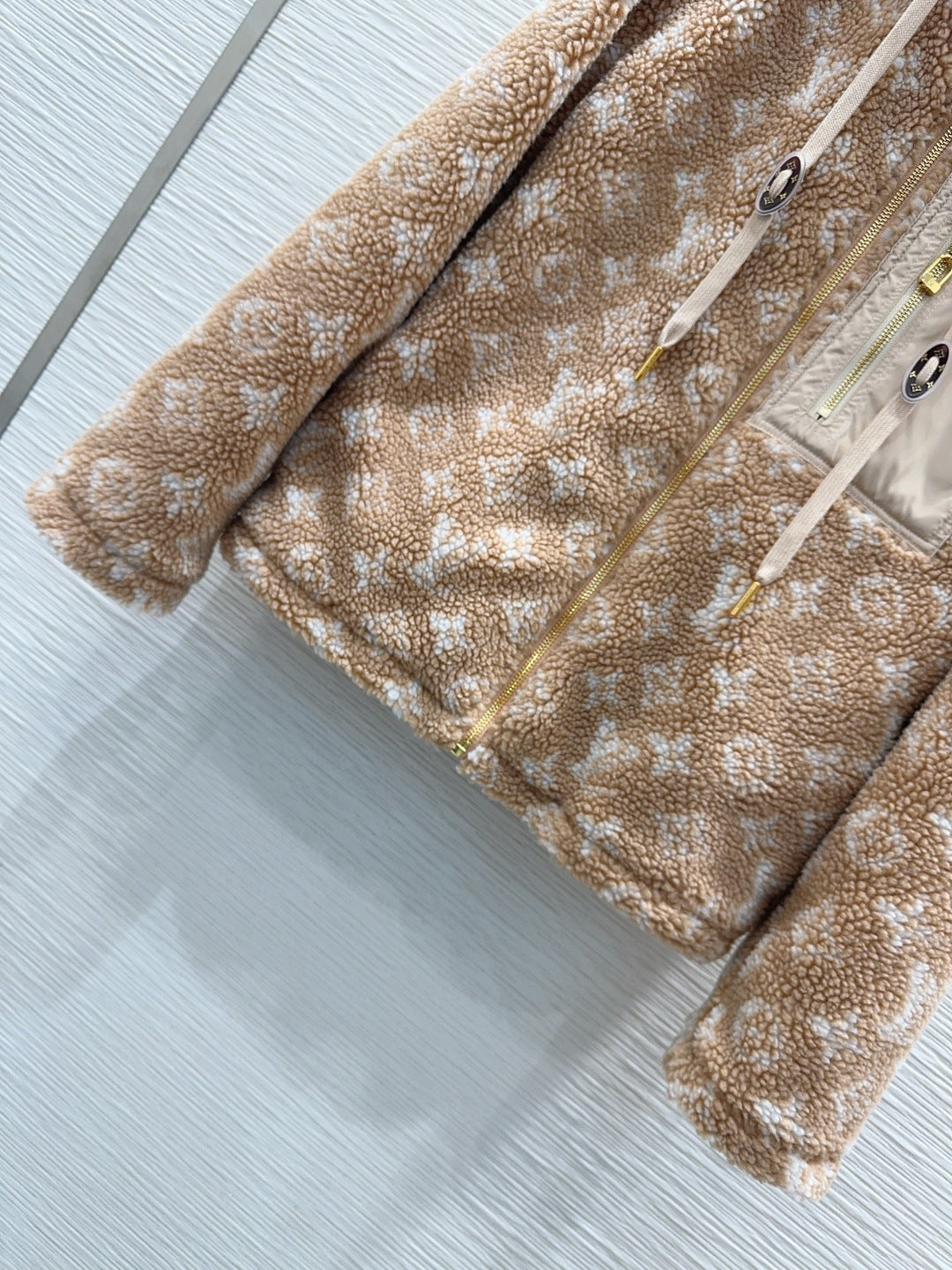 Lou 25fw new hooded teddy bear lamb outfit