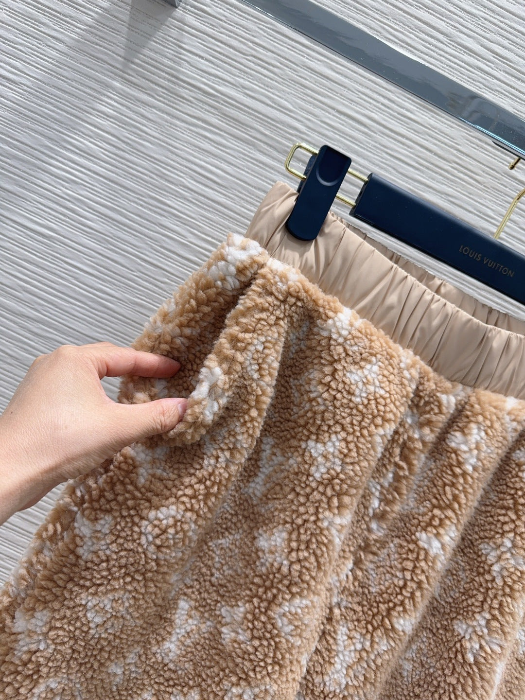 Lou 25fw new hooded teddy bear lamb outfit