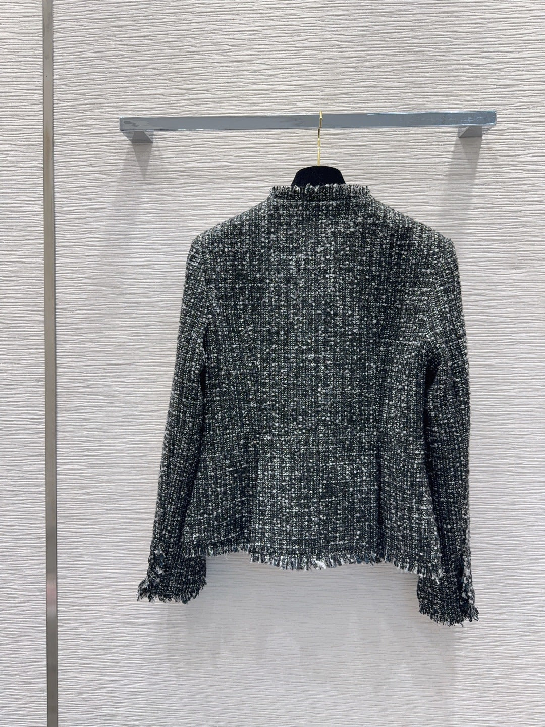 Cha 25fw new coarse-woven brushed coat