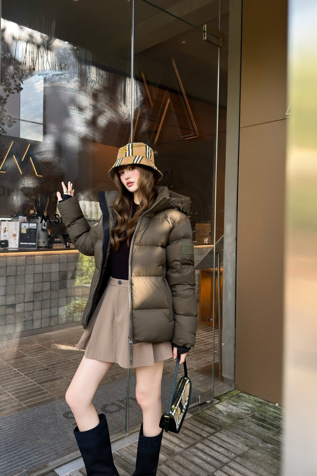 Bur 25fw unisex down jacket