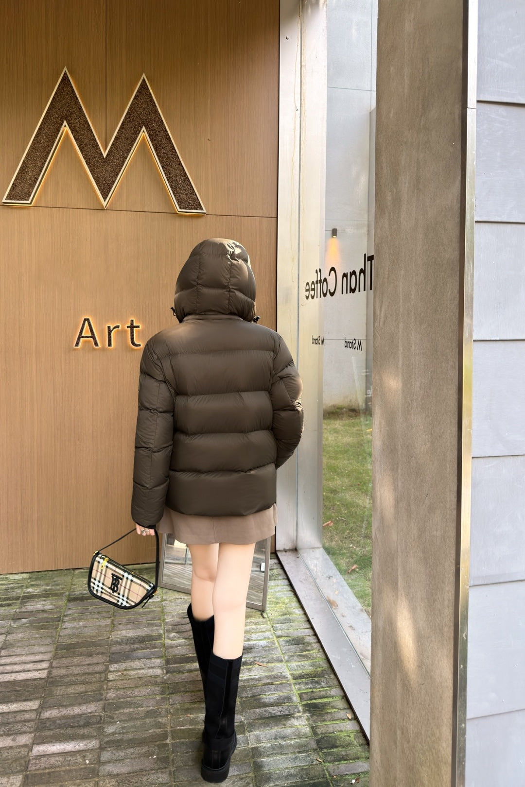 Bur 25fw unisex down jacket