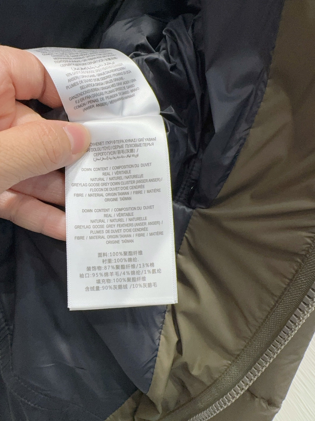 Bur 25fw unisex down jacket