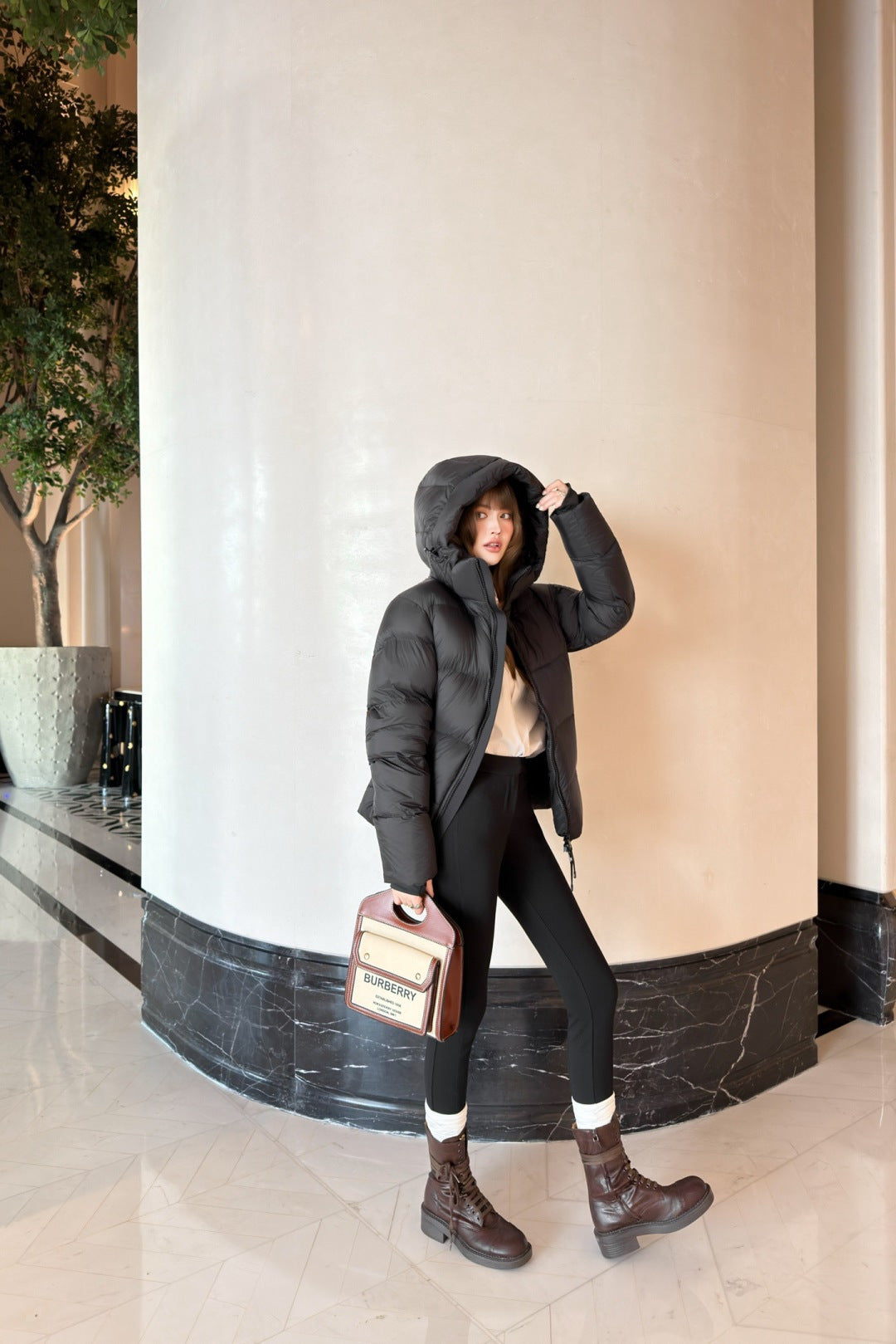 Bur 25fw unisex down jacket