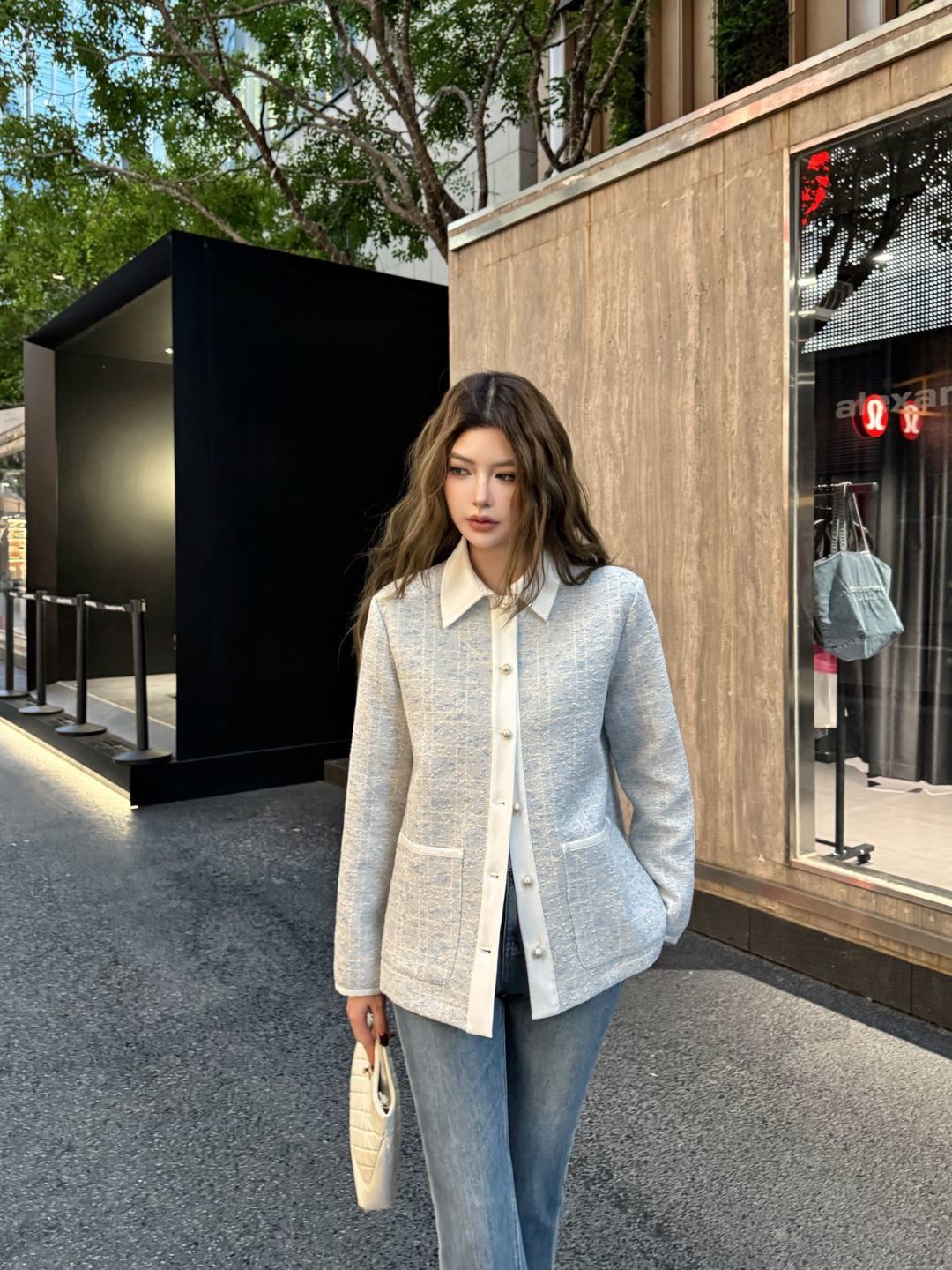 Cd 25fw cannage jacquard shirt jacket