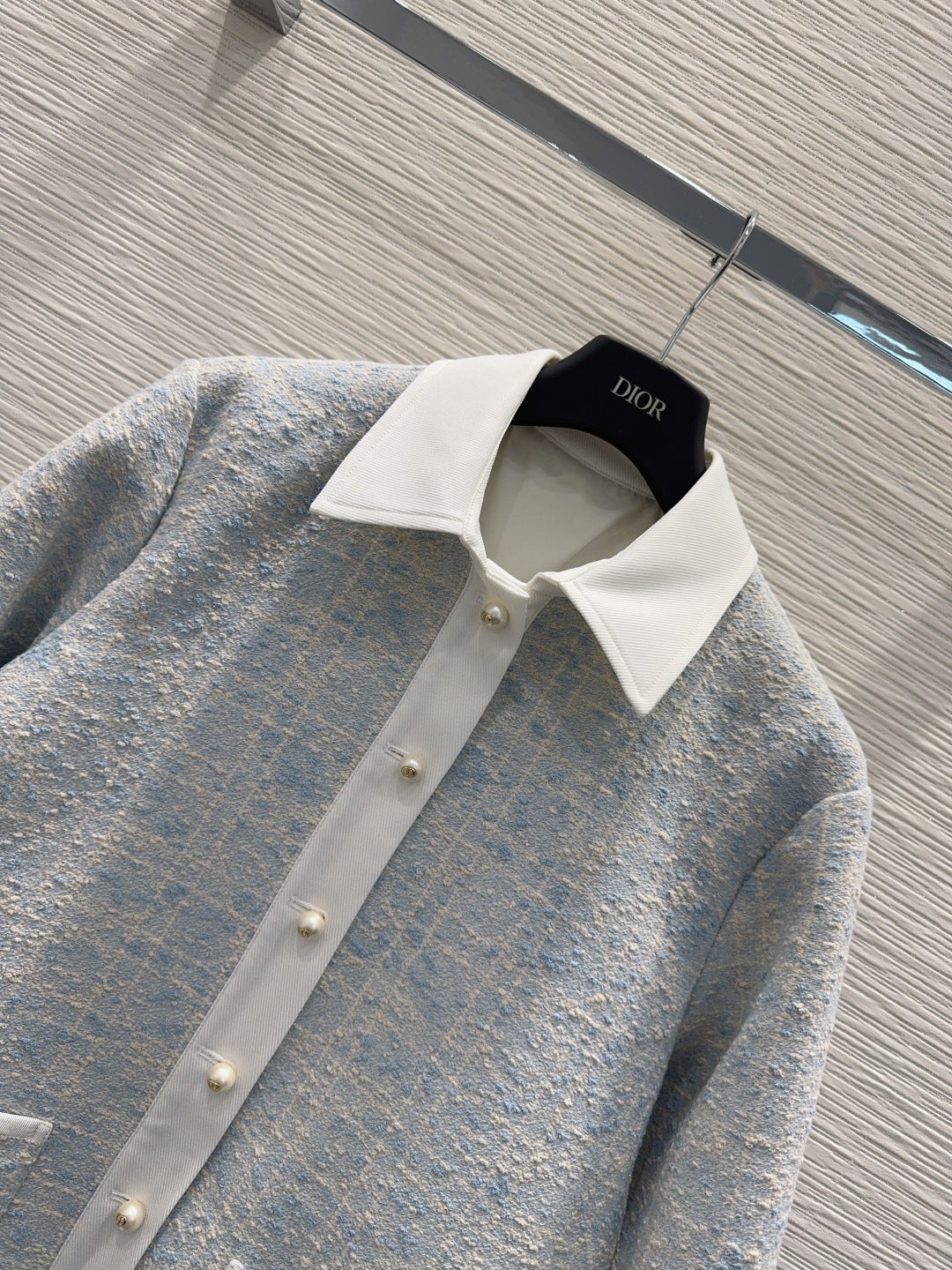 Cd 25fw cannage jacquard shirt jacket