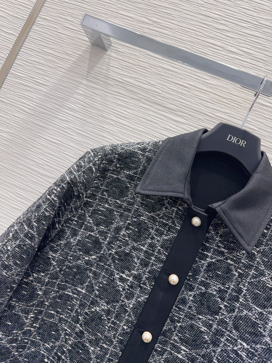 Cd 25fw cannage jacquard shirt jacket