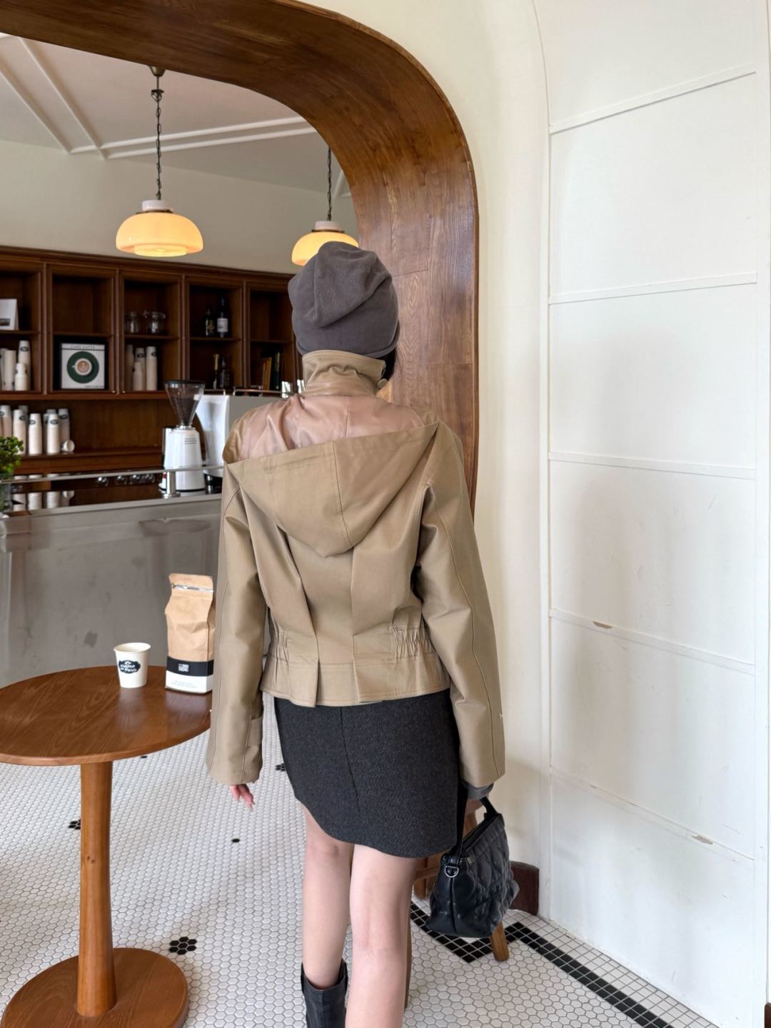 Fen**25fw new British style coat