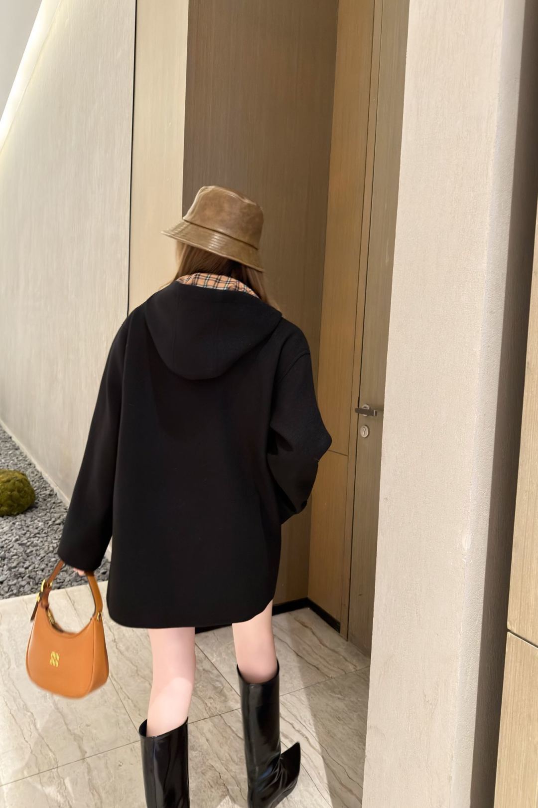 Miu**25fw new black coat