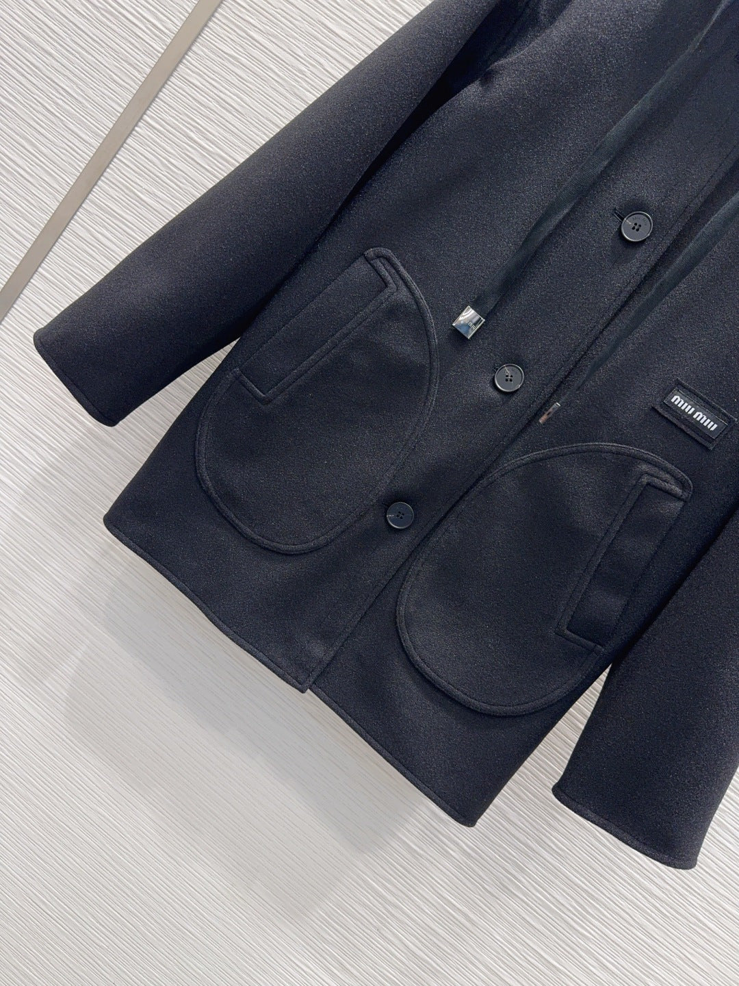 Miu**25fw new black coat
