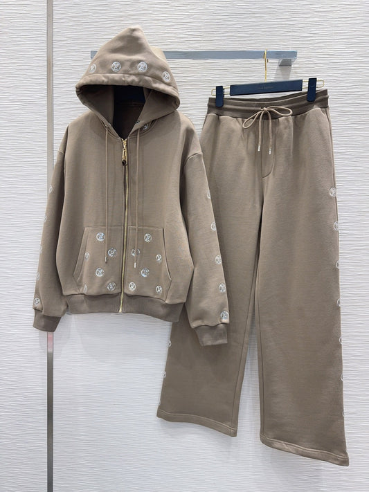 Lou**25fw new hoodie set