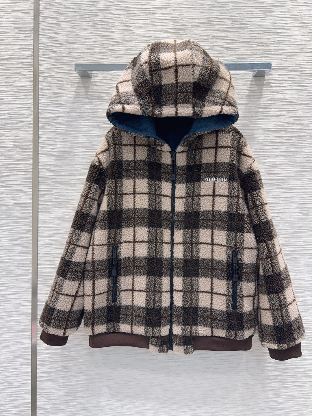 Miu**25fw new reversible jacket
