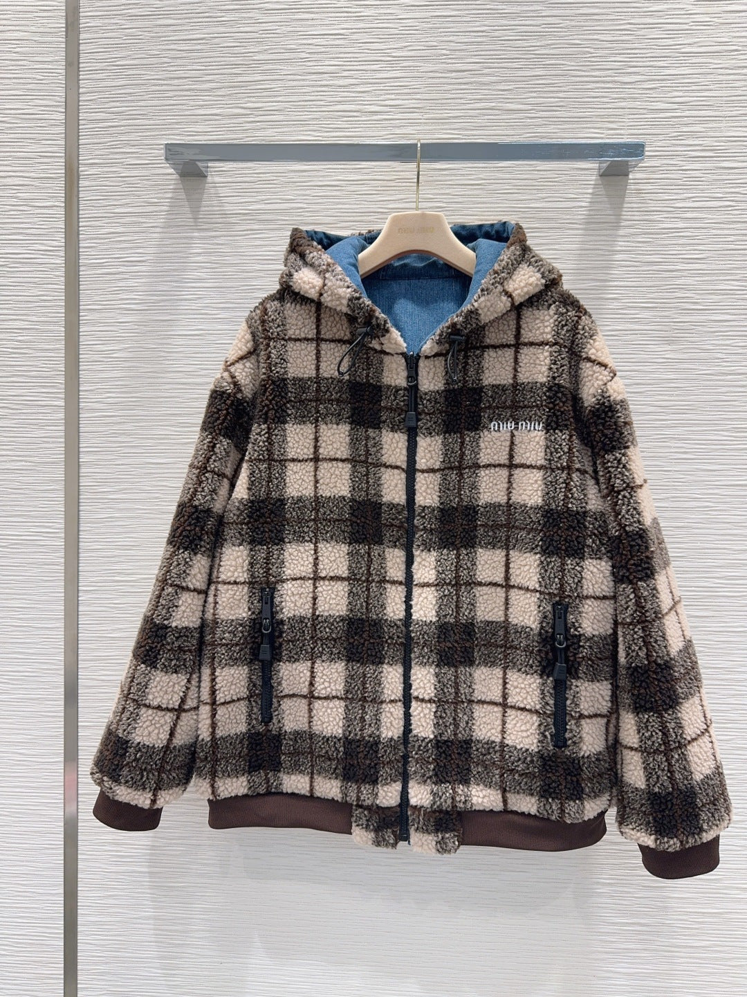 Miu**25fw new reversible jacket