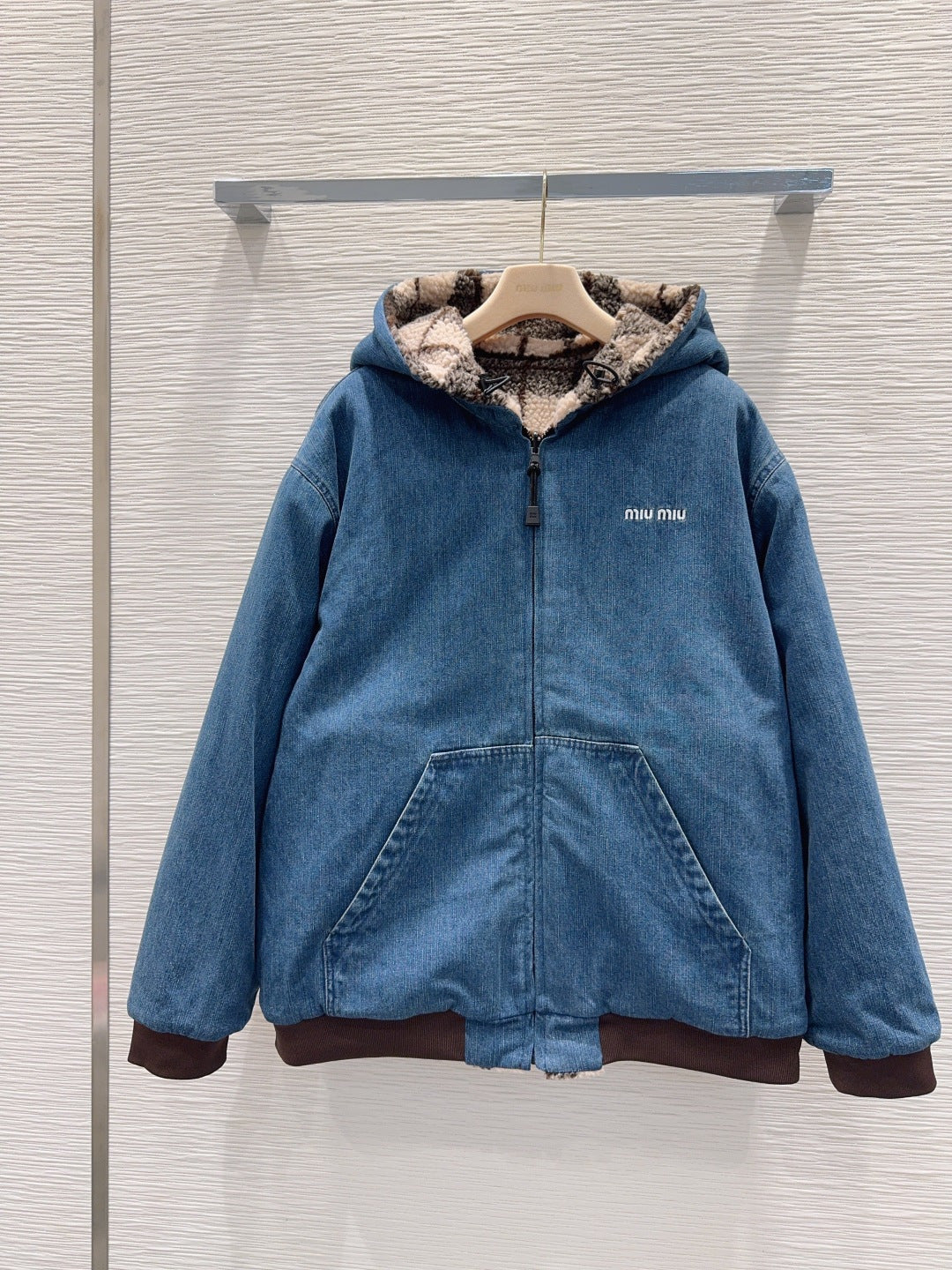 Miu**25fw new reversible jacket
