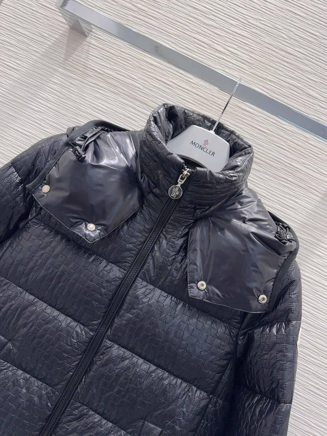 Moc**25fw new black down jacket