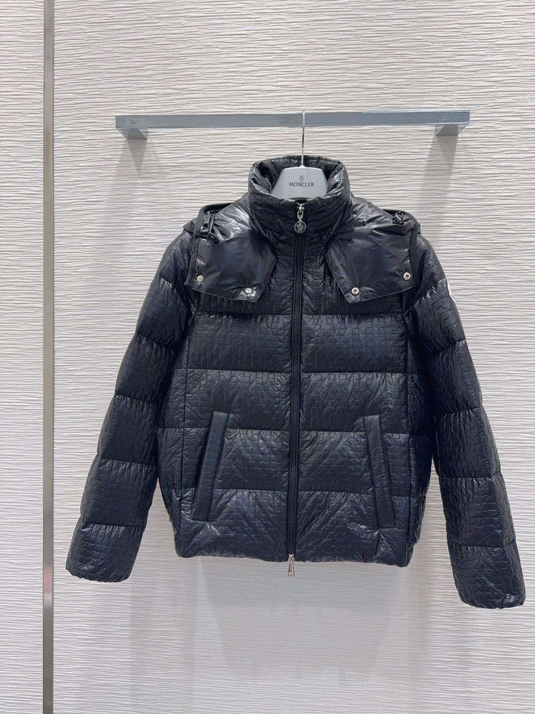 Moc**25fw new black down jacket