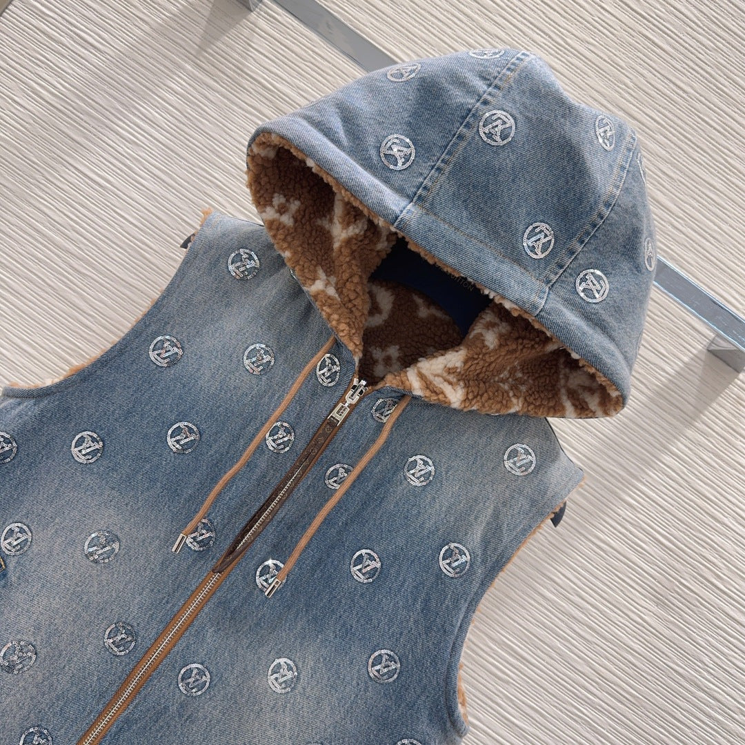 Lou**25fw new reversible vest