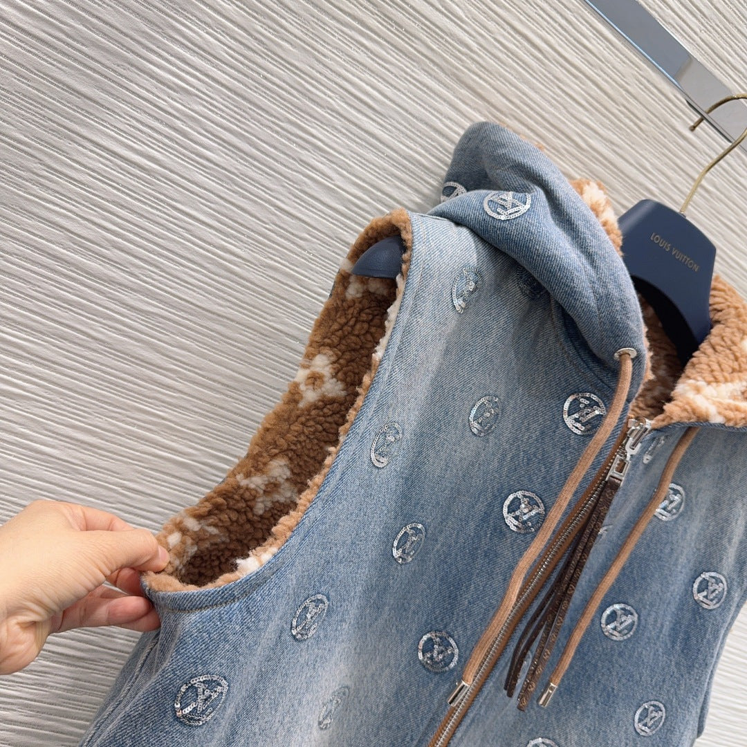 Lou**25fw new reversible vest