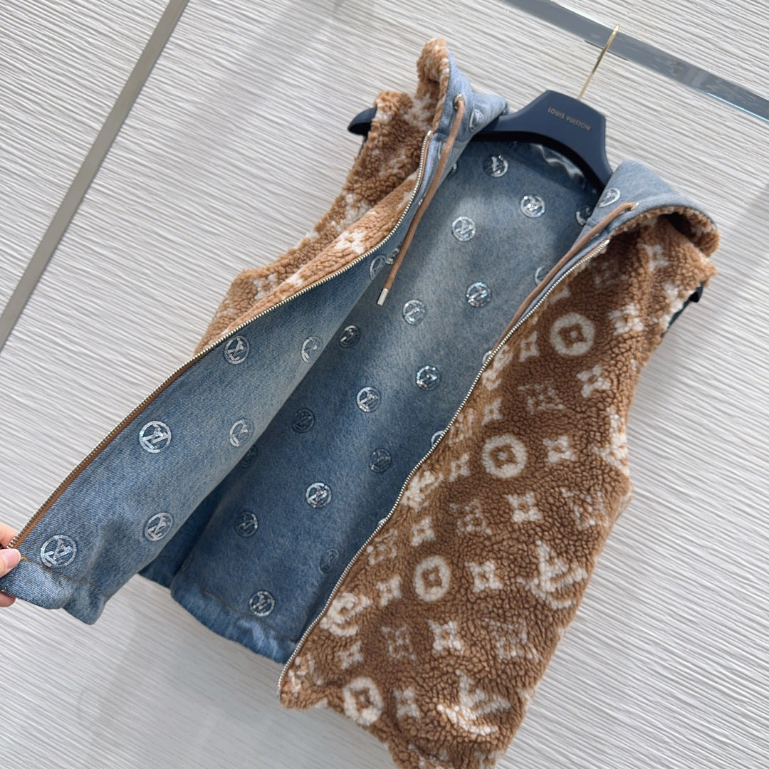 Lou**25fw new reversible vest
