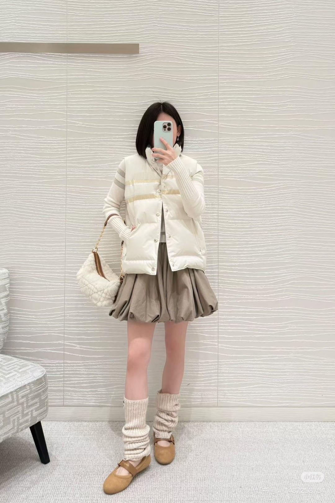 Cd 25fw new autumn/winter down vest coat