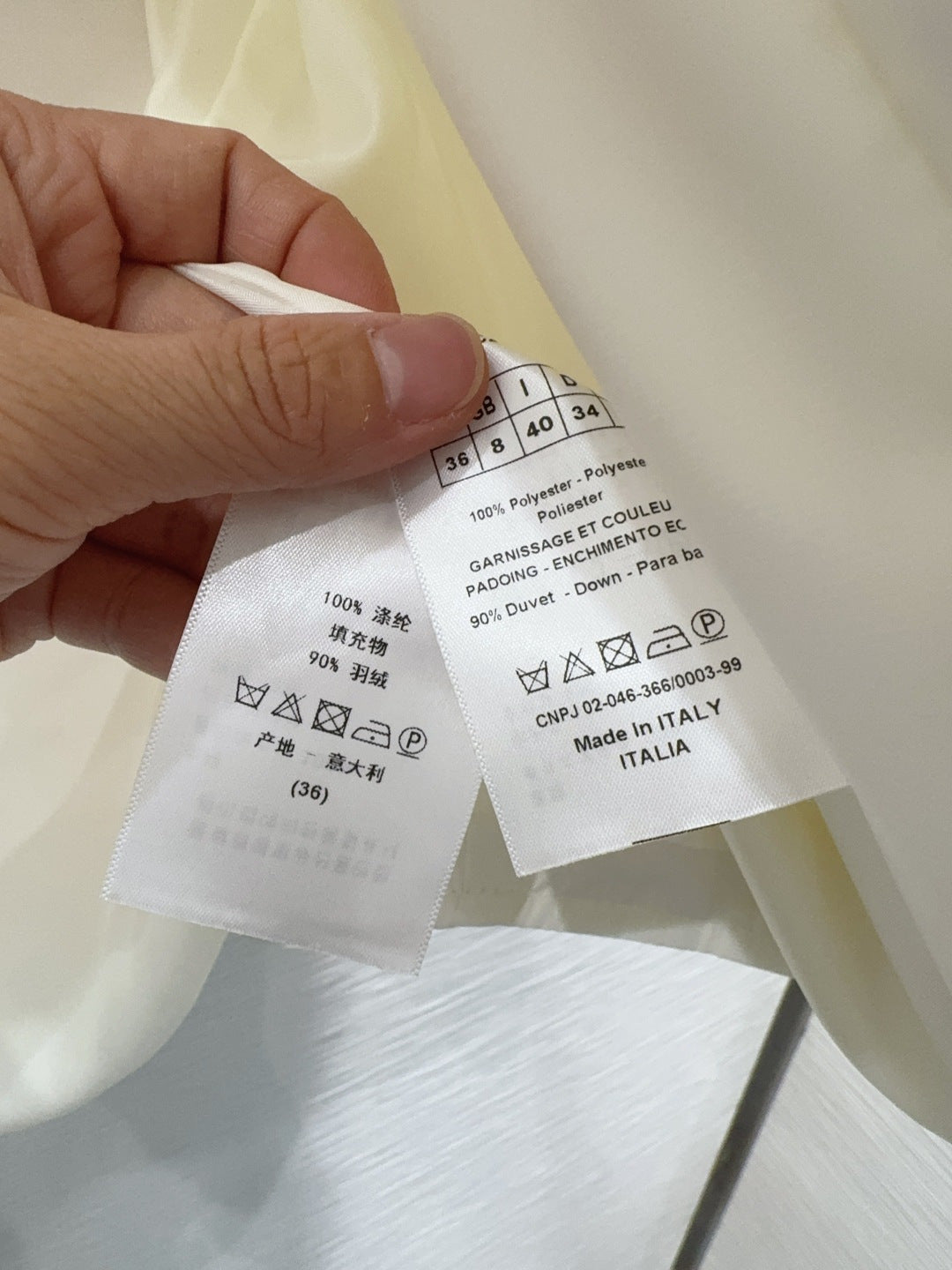 Cd 25fw new autumn/winter down vest coat