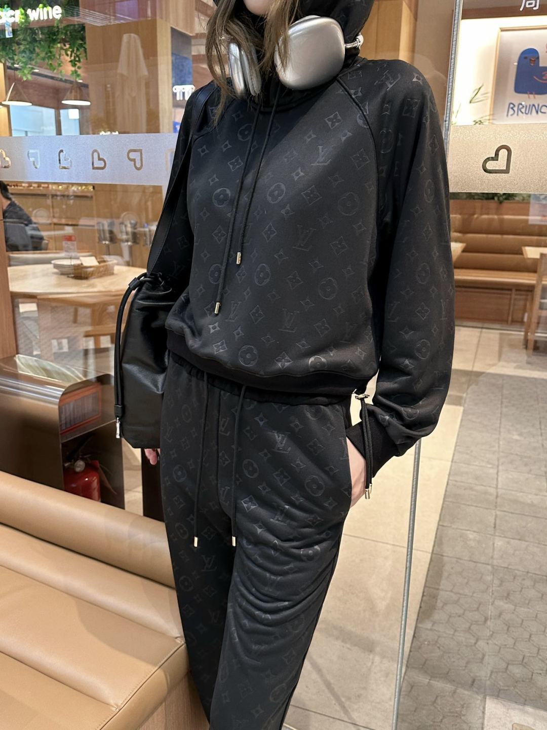 Lou 25fw retro elegant slimming set