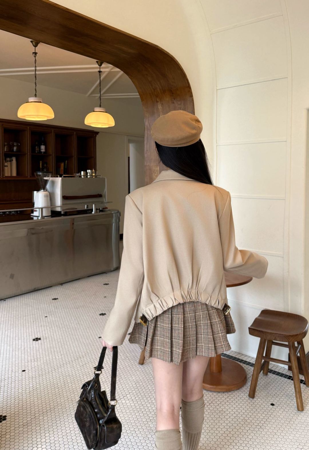 Lou 25fw simple and elegant suit jacket