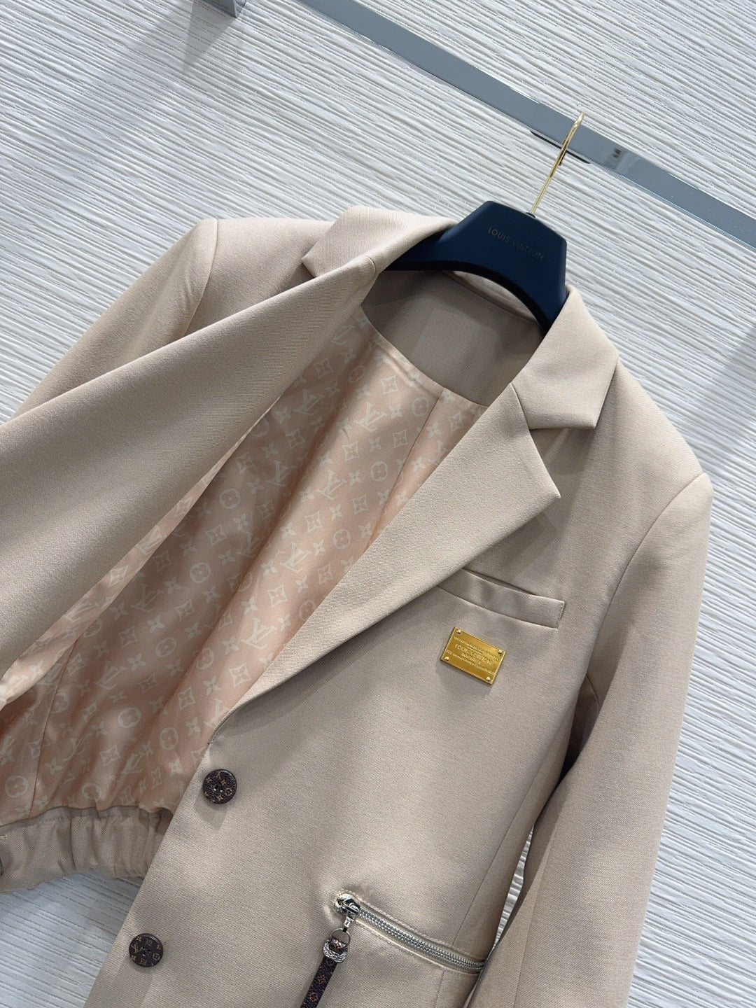 Lou 25fw simple and elegant suit jacket