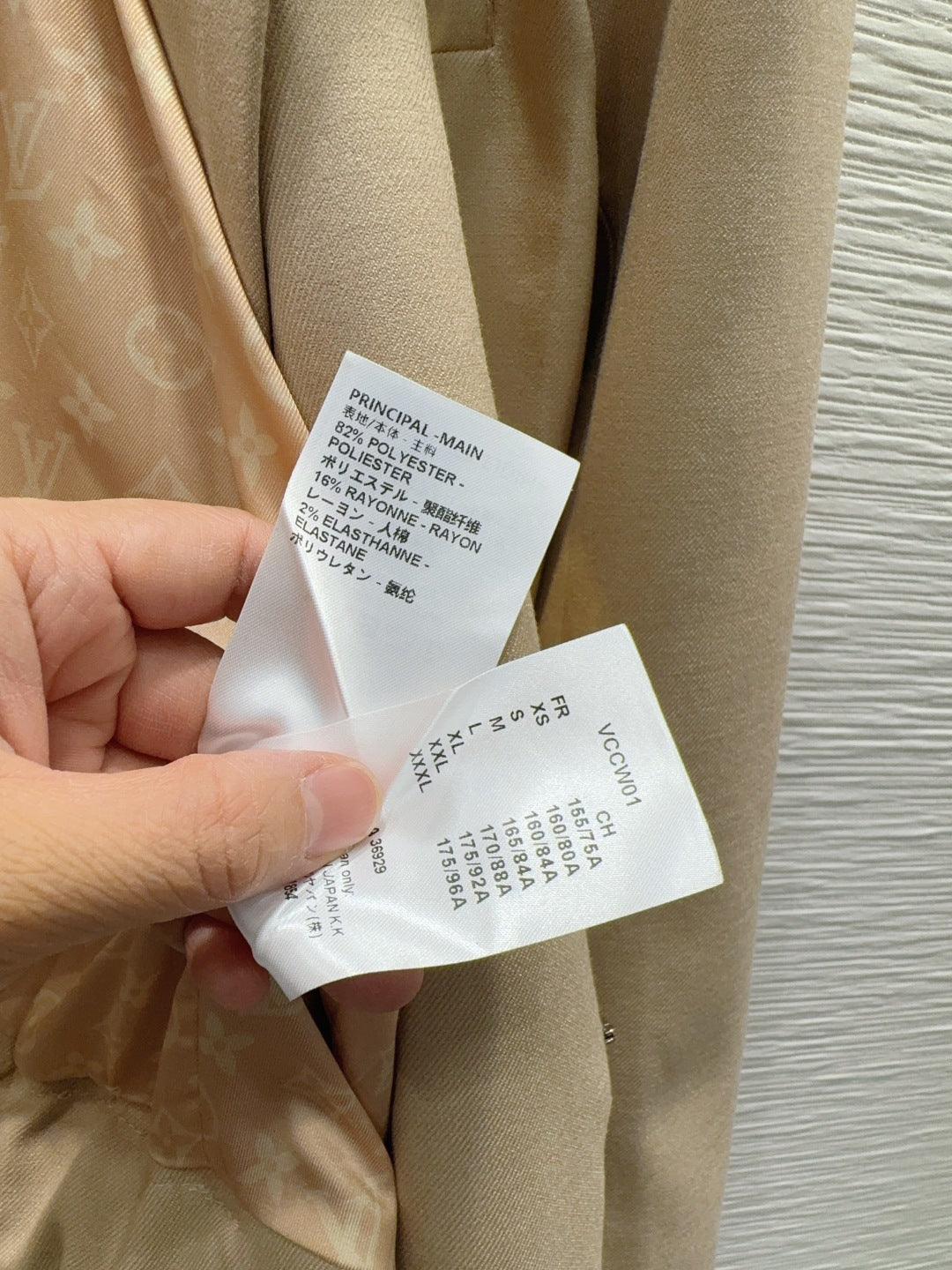 Lou 25fw simple and elegant suit jacket