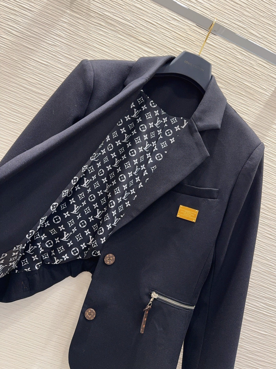 Lou 25fw simple and elegant suit jacket