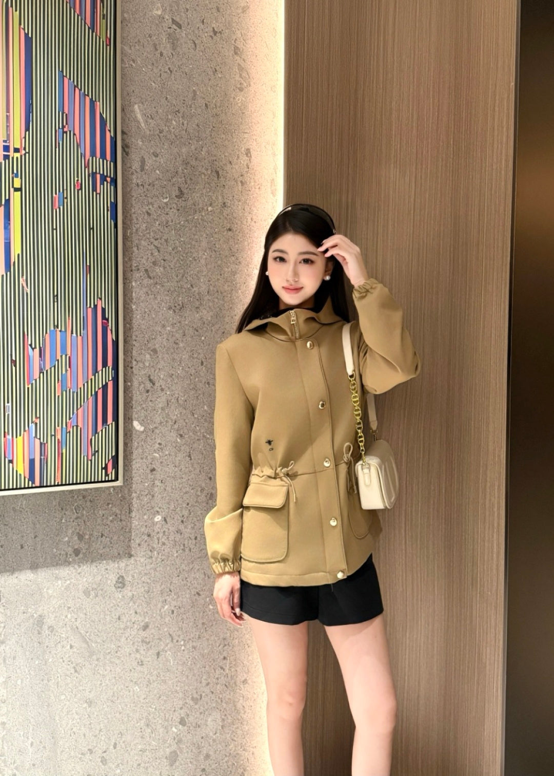 Cd 25fw new trench coat