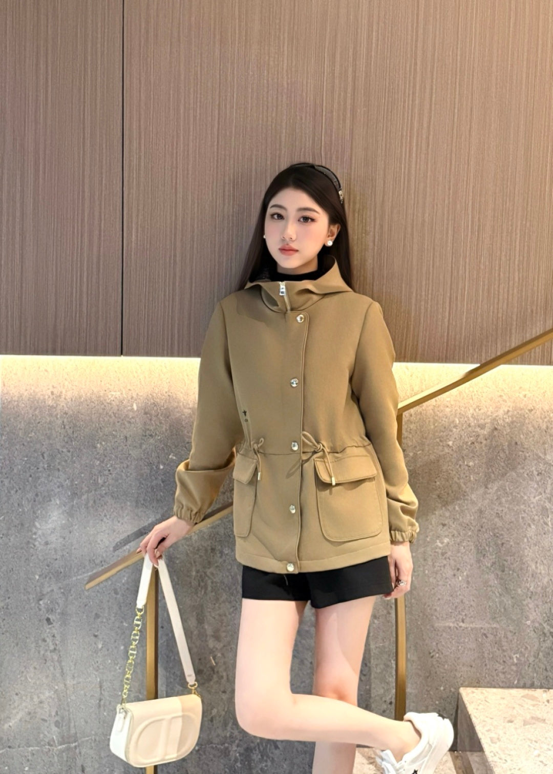 Cd 25fw new trench coat