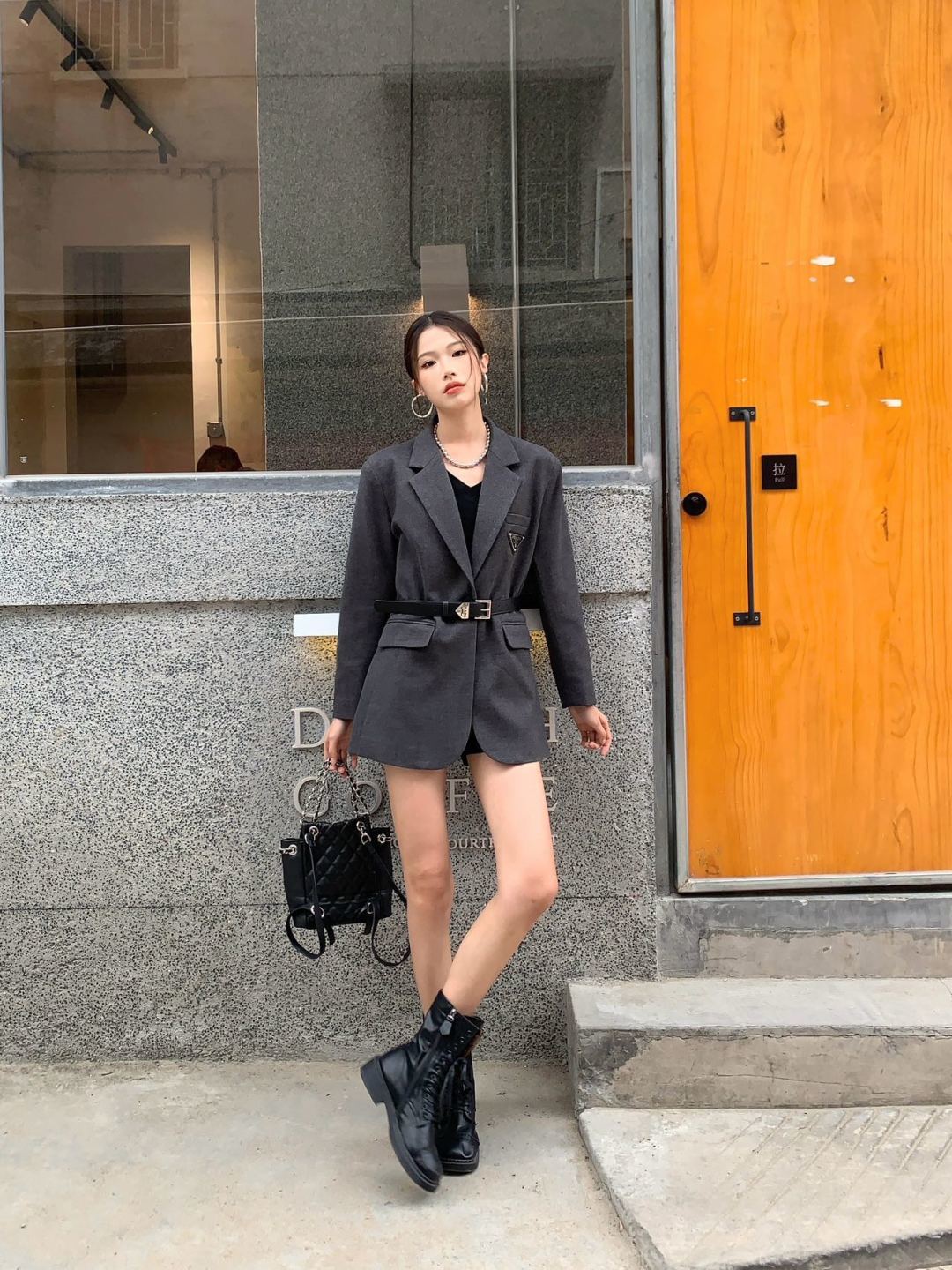 Pra 25fw new wool suit jacket