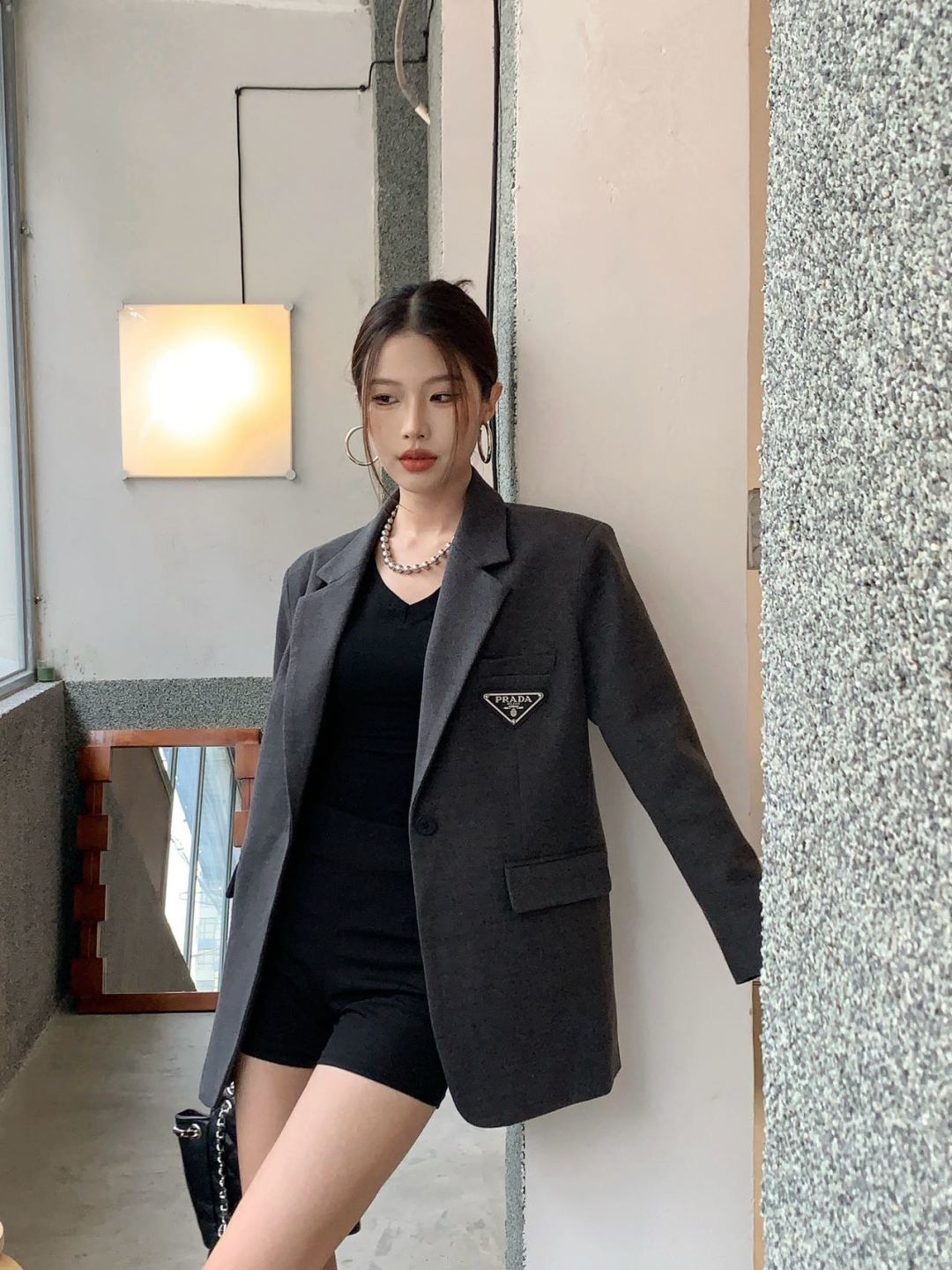 Pra 25fw new wool suit jacket