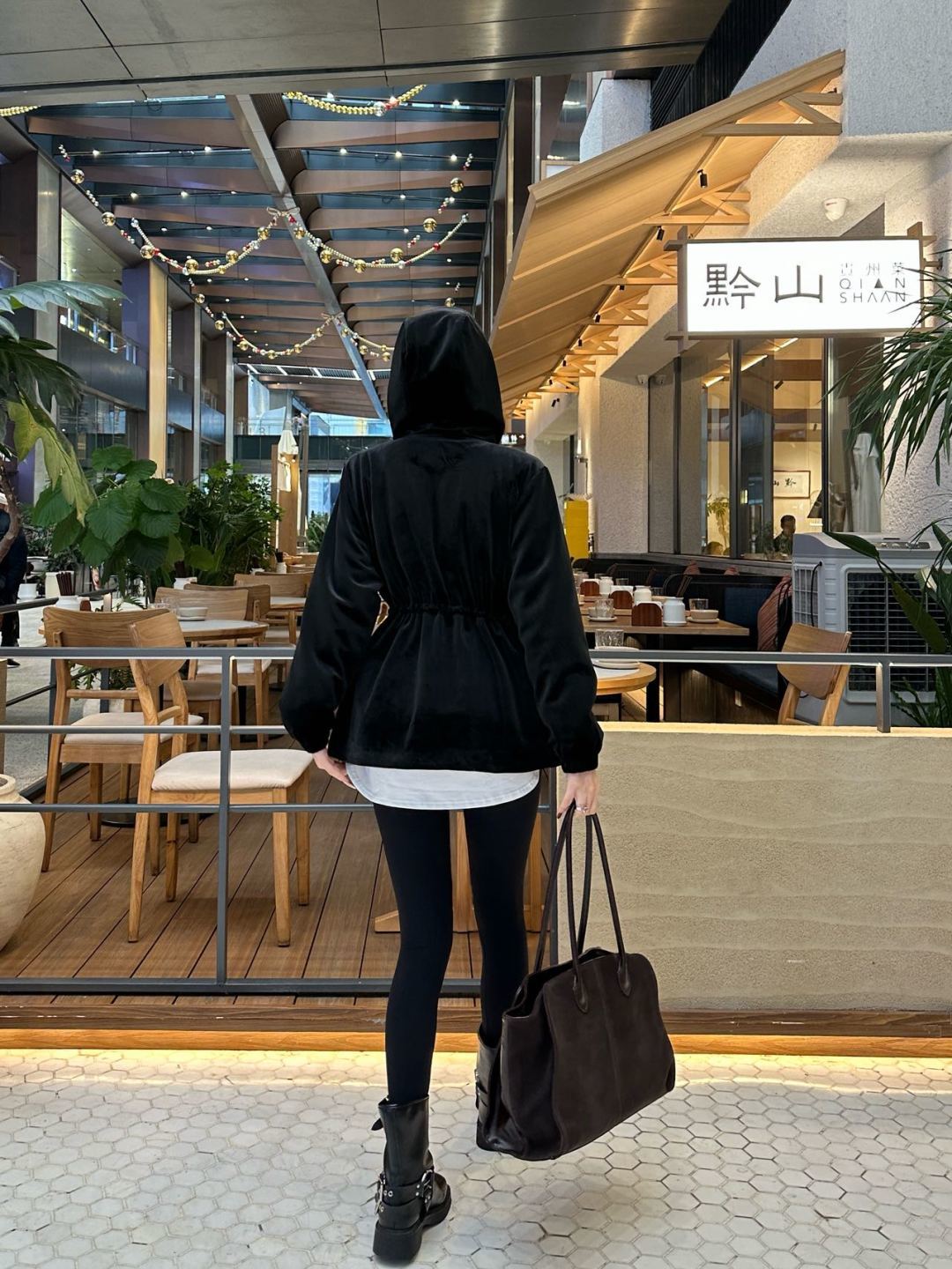 Pra 25fw new hooded mid-length coat