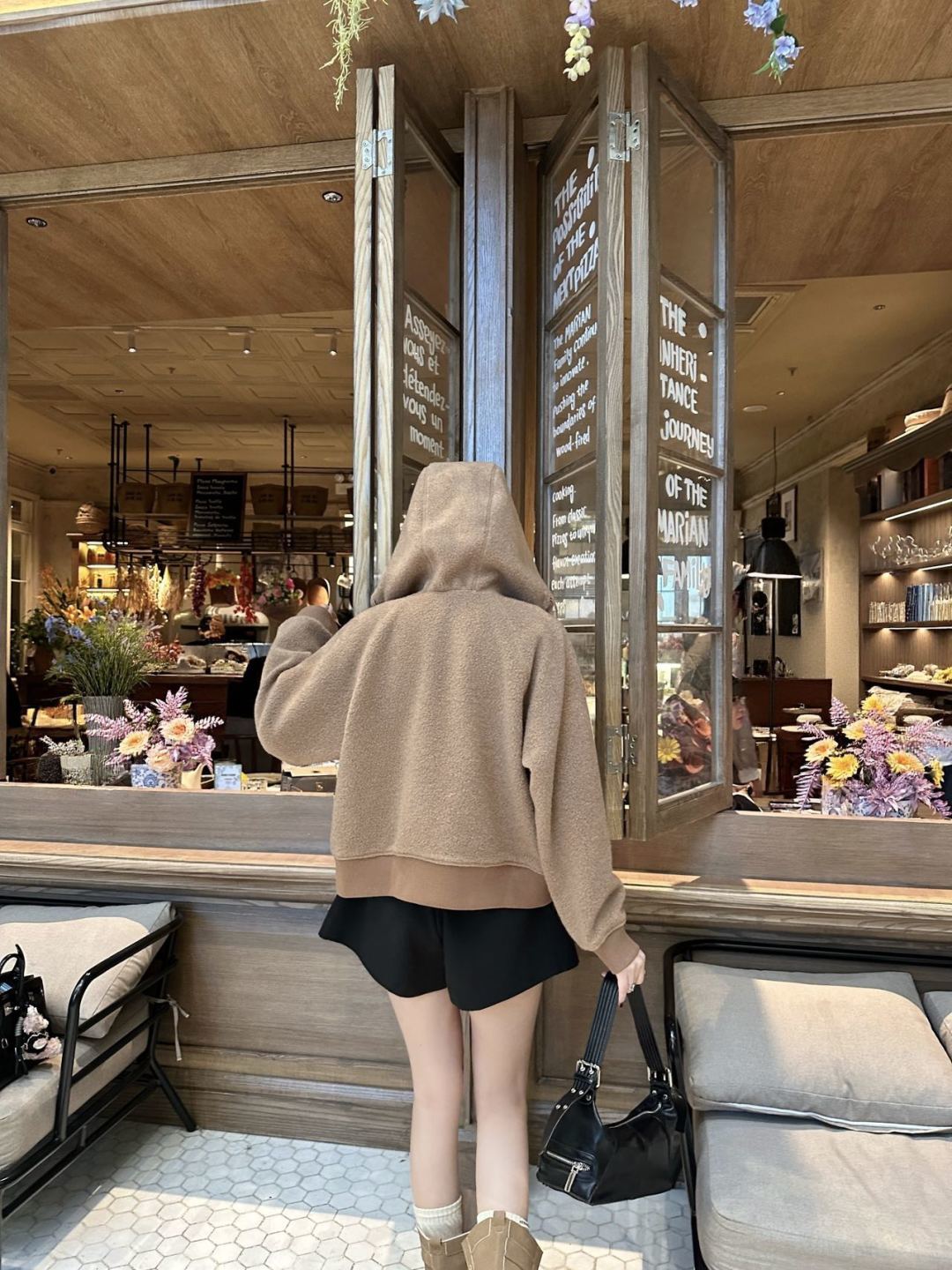 Mu 25fw hooded Zip-Up Casual Jacket