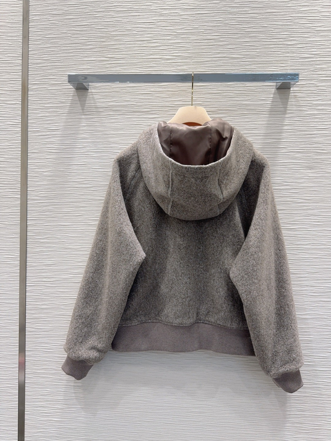 Mu 25fw hooded Zip-Up Casual Jacket