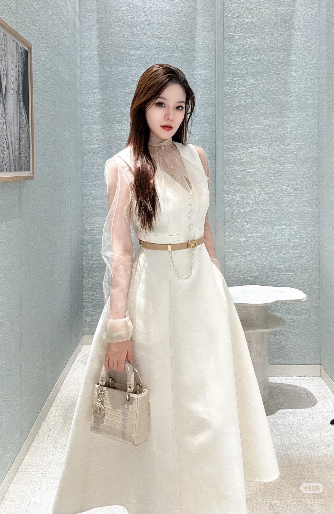 Cd 2026 Early Spring New Vest Dress