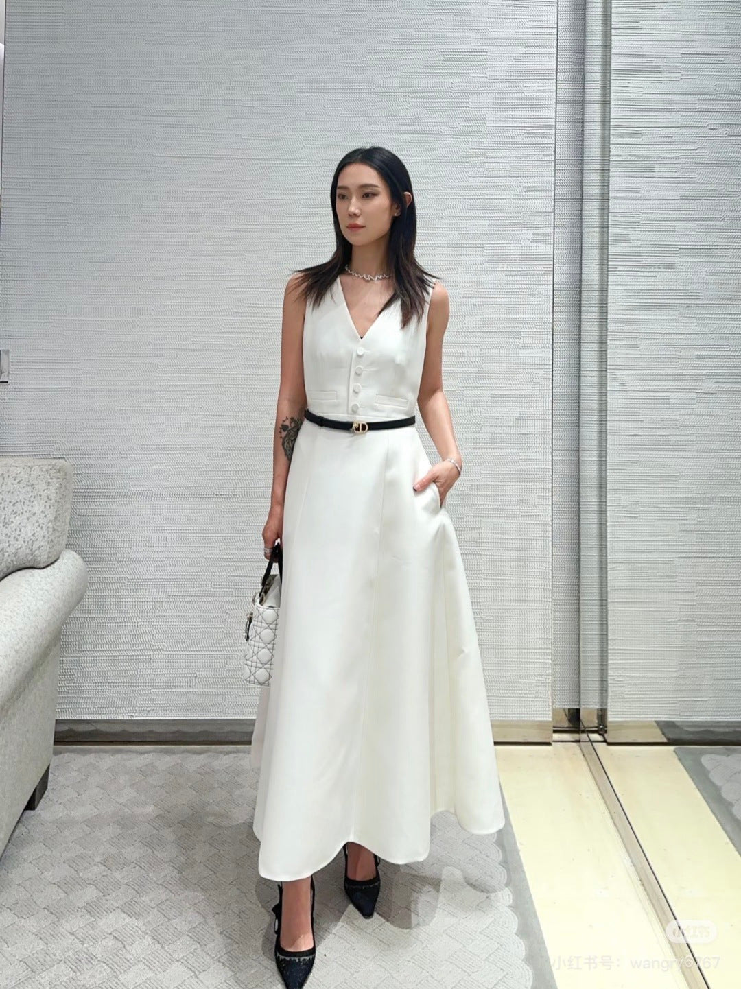 Cd 2026 Early Spring New Vest Dress