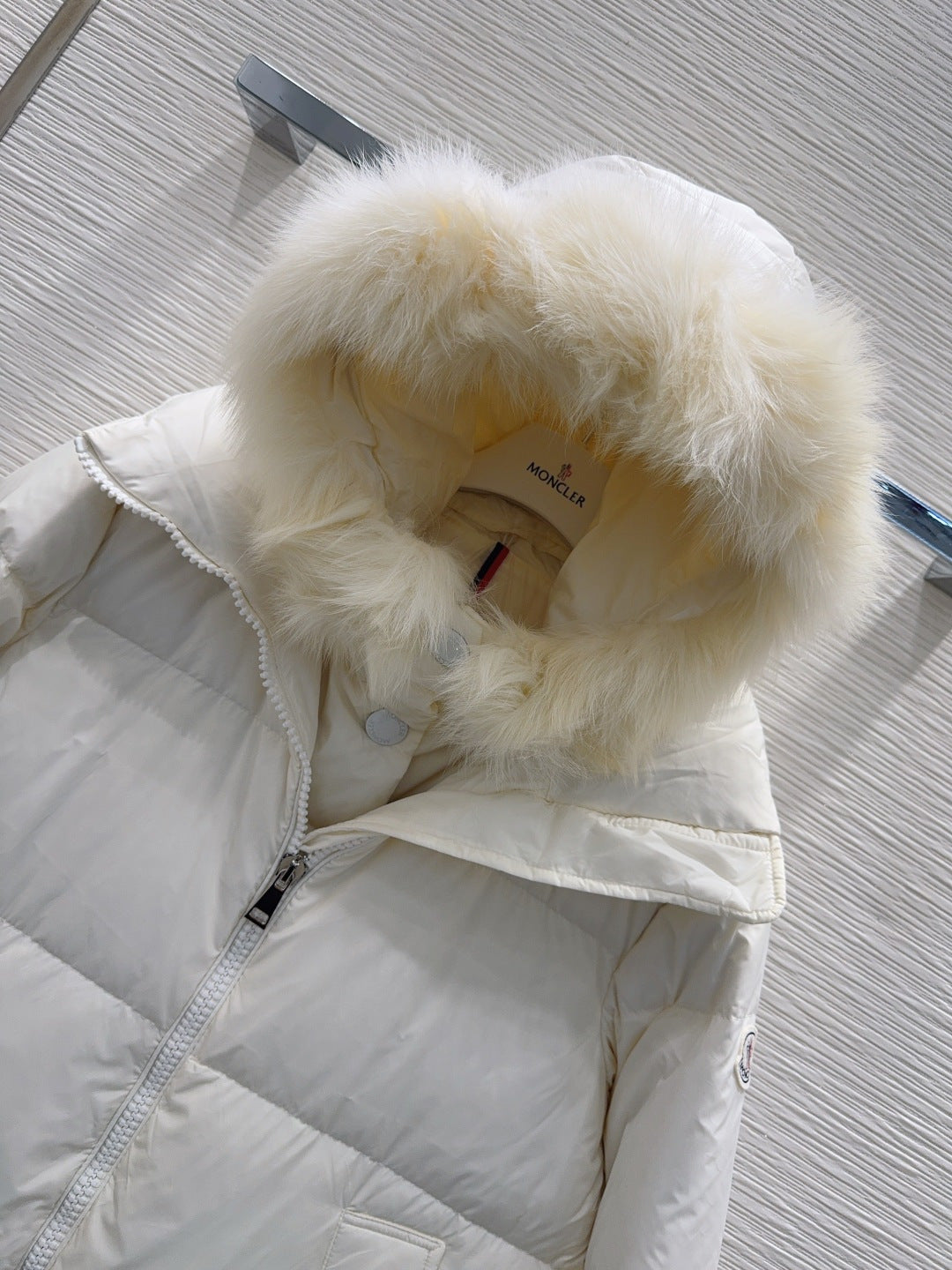 Moc**25fw new fox fur collar down jacket