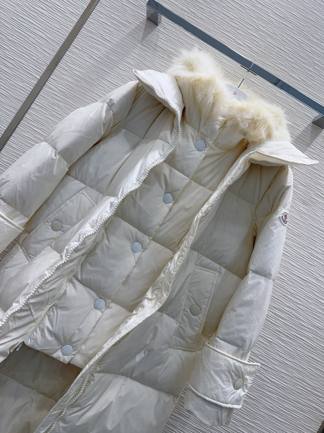 Moc**25fw new fox fur collar down jacket