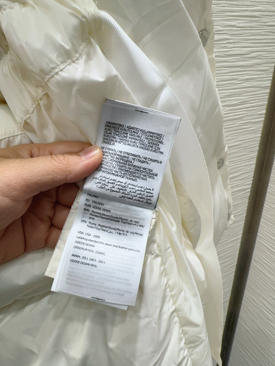 Moc**25fw new fox fur collar down jacket