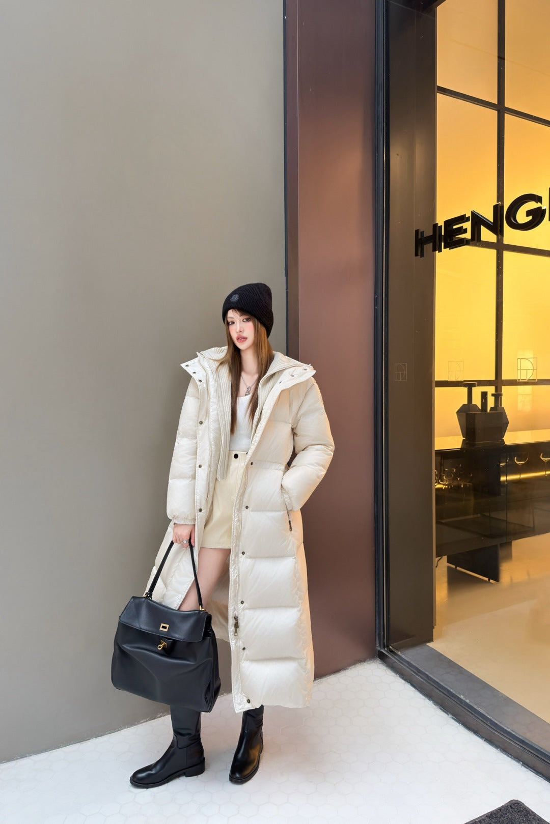 Moc**25fw new down long coat